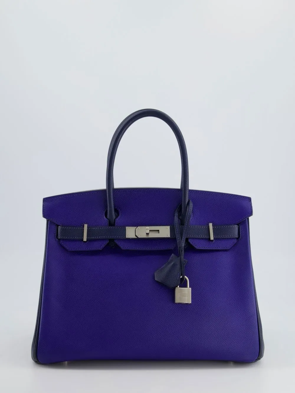 

Hermès pre-owned Birkin 30 handbag - Blue