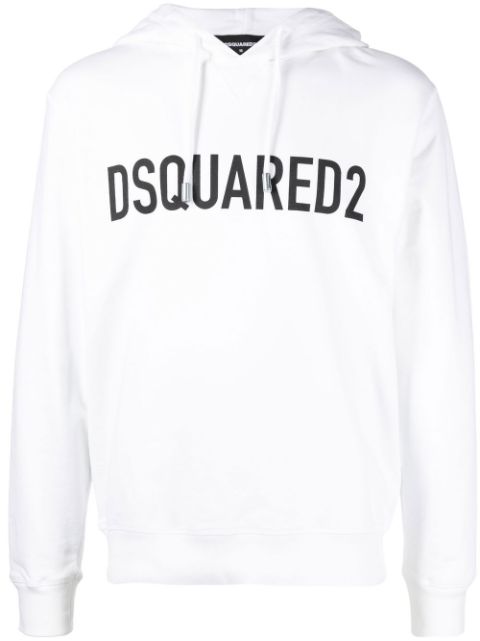 DSQUARED2 logo-print cotton hoodie Men