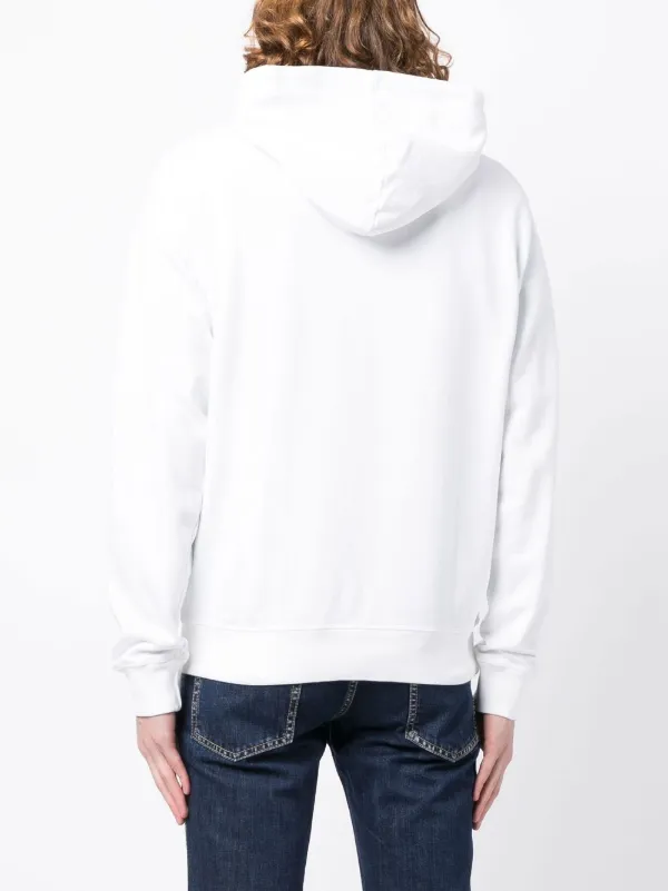 Dsquared2 パーカー ホワイト サイズM DSQUARED2 ロゴ パーカー | ホワイト | FARFETCH JP