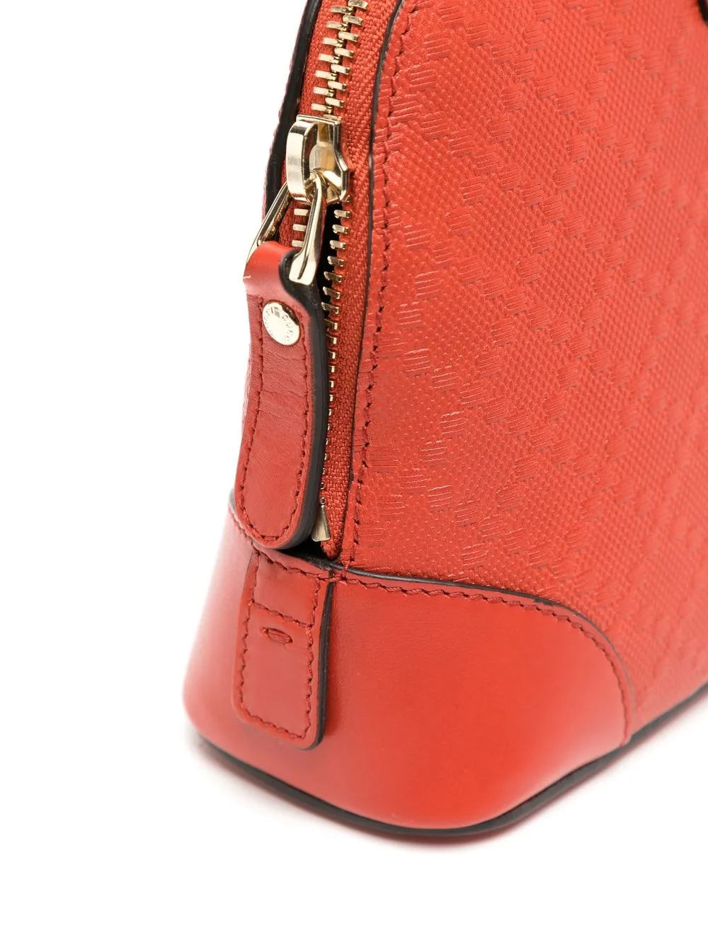 Gucci Embossed Logo patch Makeup Bag Farfetch