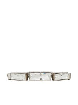 saint laurent crystal embellished adjustable bracelet item