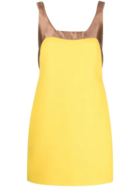 Valentino Garavani colour-block sleeveless minidress