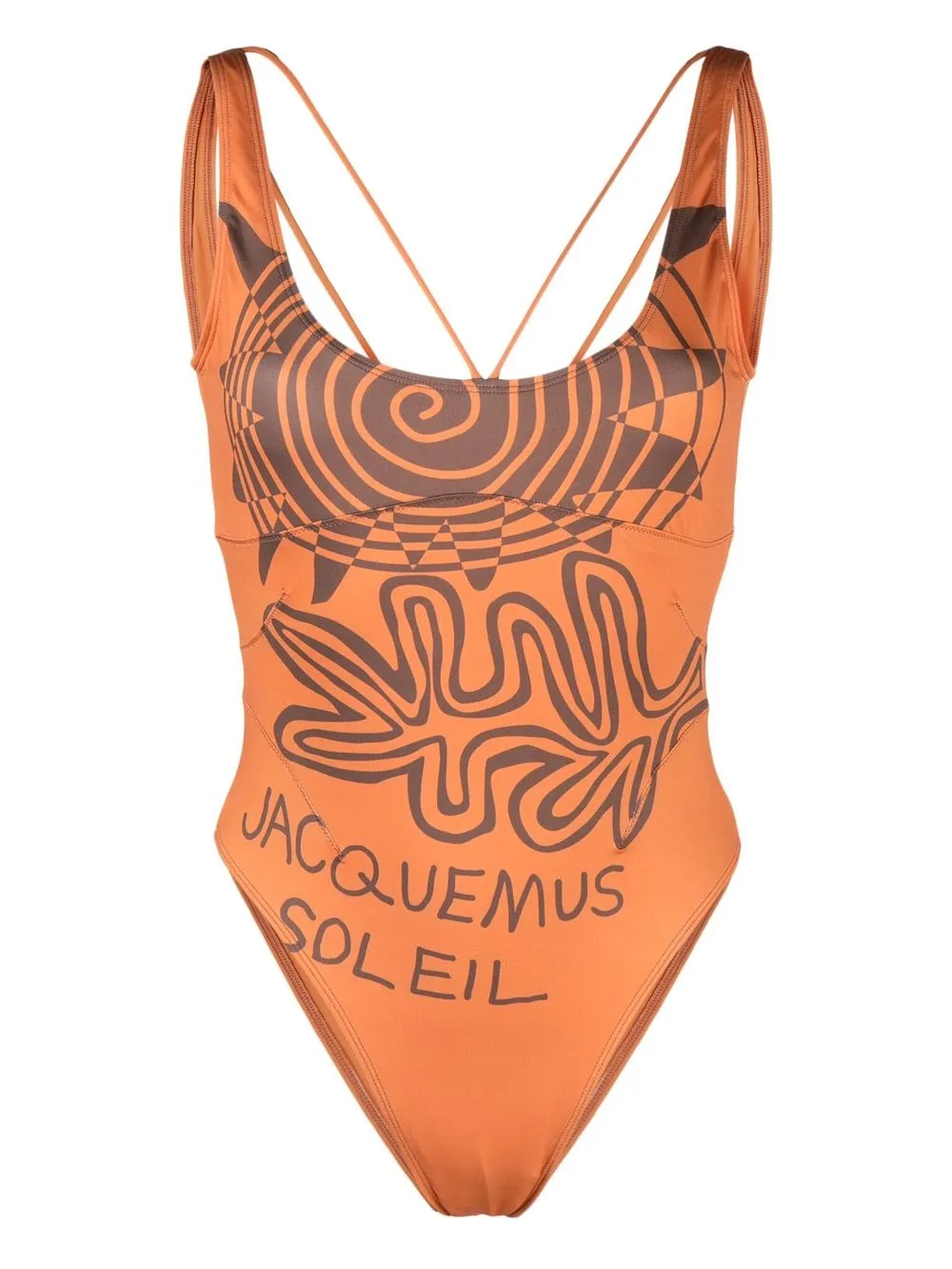 

Jacquemus Le bas de maillot Signature swimsuit - Naranja