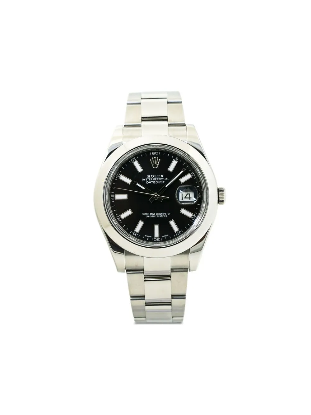 

Rolex 2017 pre-owned Datejust 41mm - Black