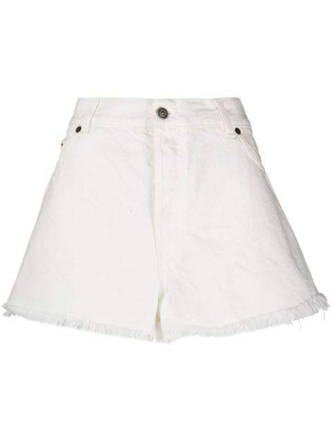 Haikure high-waisted denim shorts