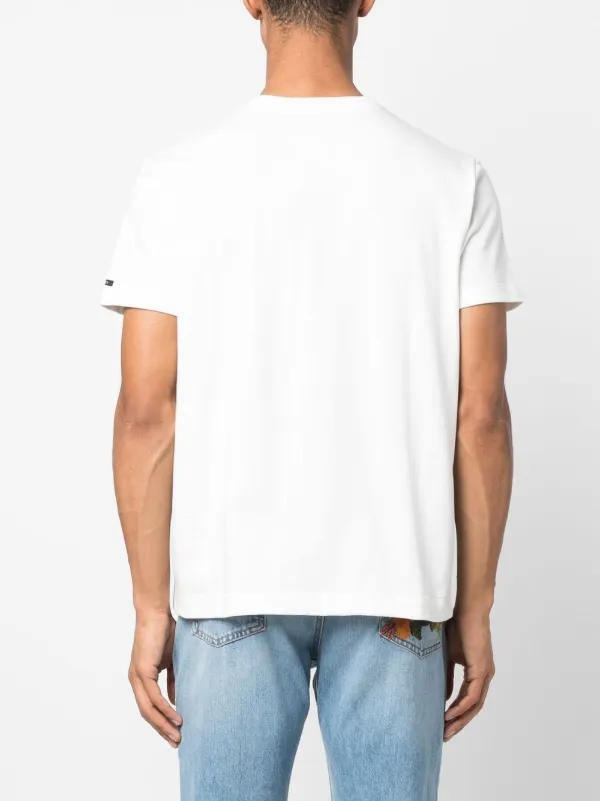 ETRO logo-embroidered Cotton T-shirt | White | FARFETCH JO ETRO logo-embroidered Cotton T-shirt | White | FARFETCH JO