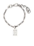 Dolce & Gabbana logo-tag chain-link bracelet - Silver