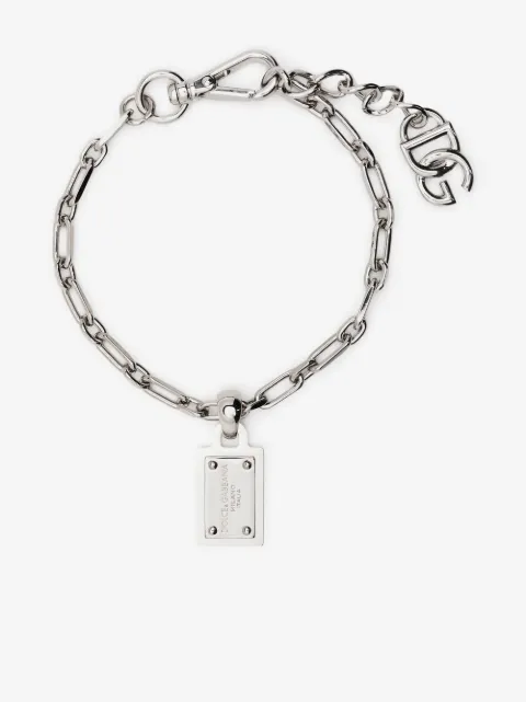 Dolce & Gabbana logo吊牌搭链手链