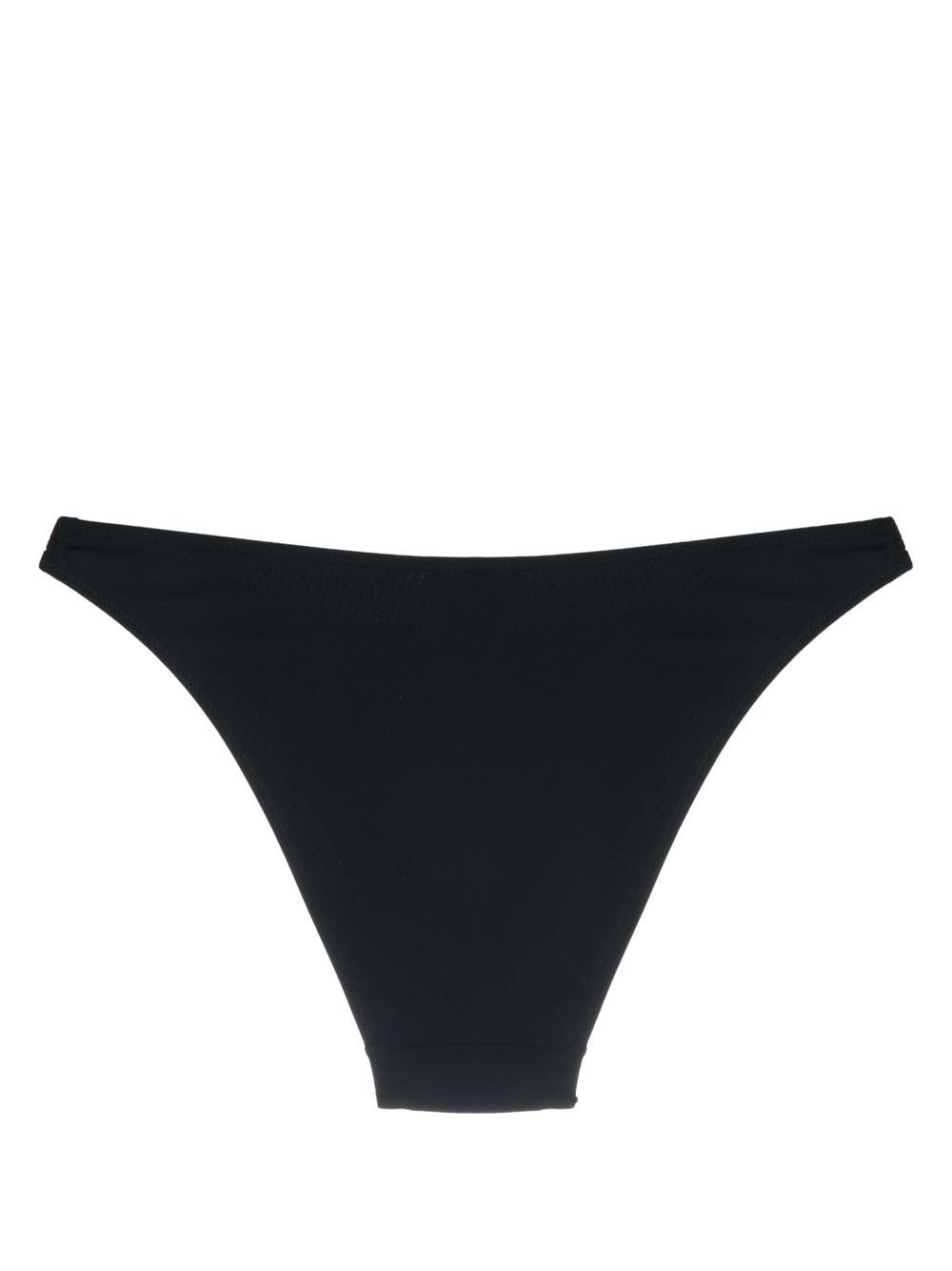 Shop Dolce & Gabbana Logo-detail Bikini Bottoms In Schwarz