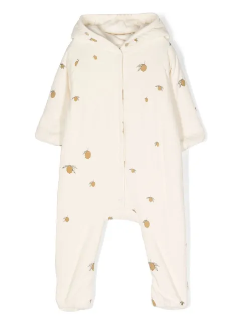 Konges Sløjd organic cotton hooded babygrow