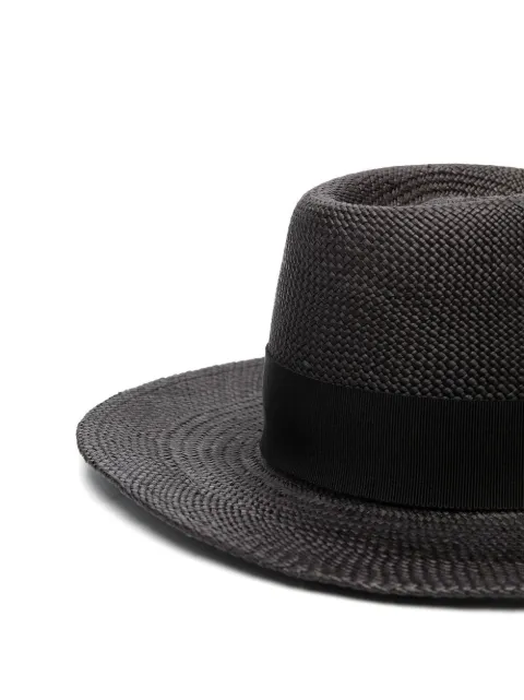 Ruslan Baginskiy embroidered-logo sun hat FDR033STRSRB9P - 1