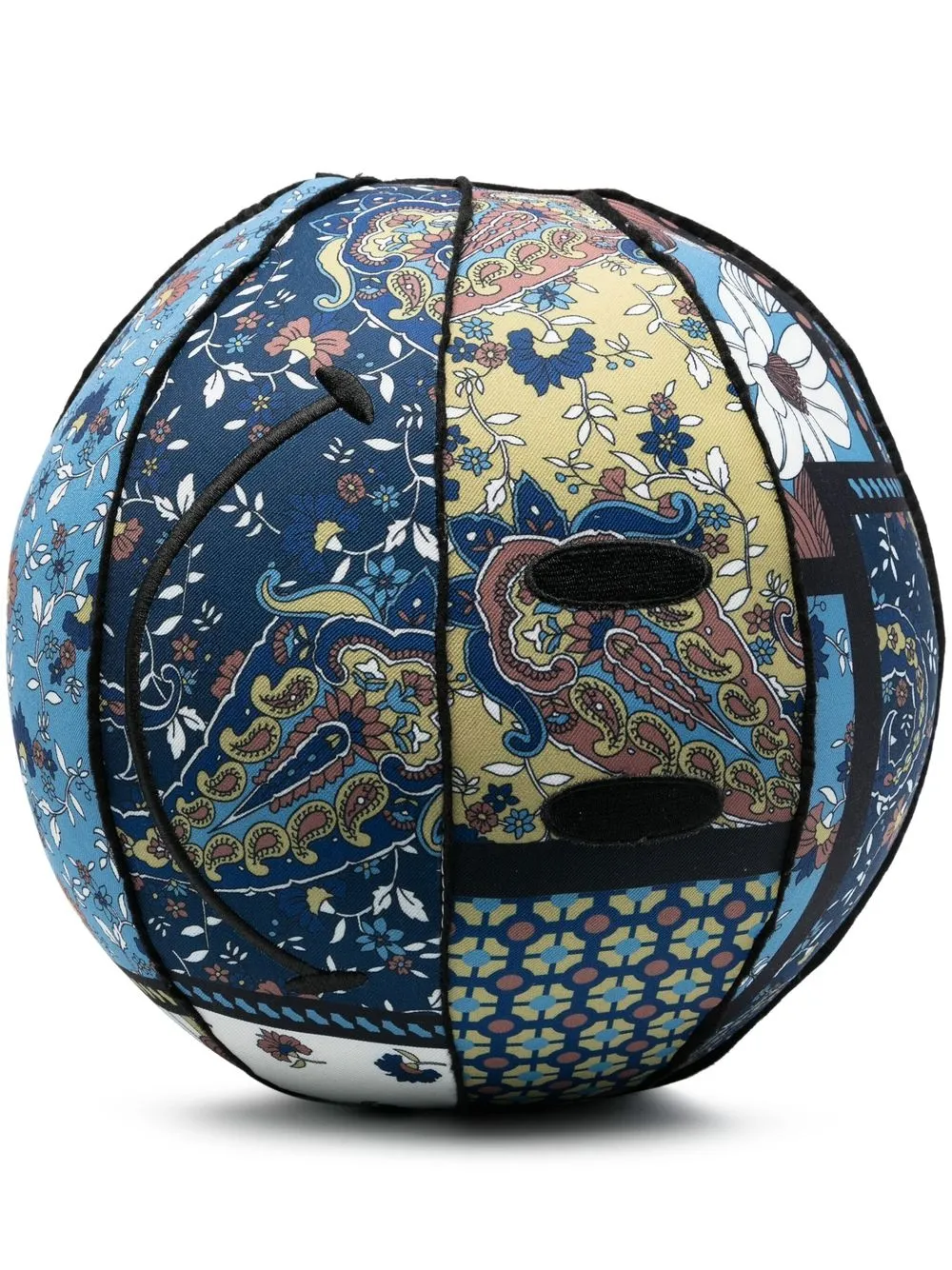 MARKET pelota de básquetbol con varios motivos - Azul