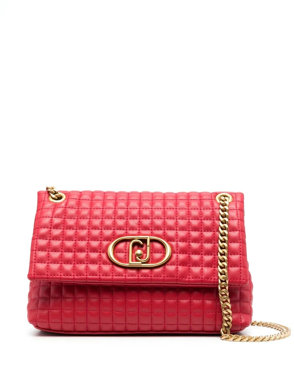 

LIU JO quilted satchel bag - Red