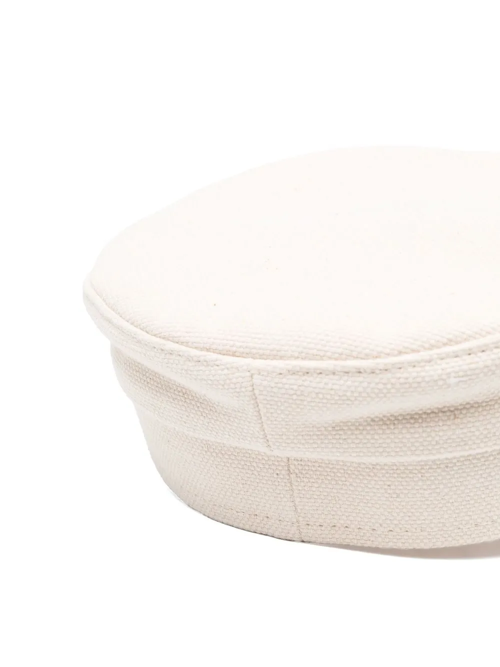 Shop Ruslan Baginskiy Crystal-embellished Logo Baker Boy Hat In Neutrals