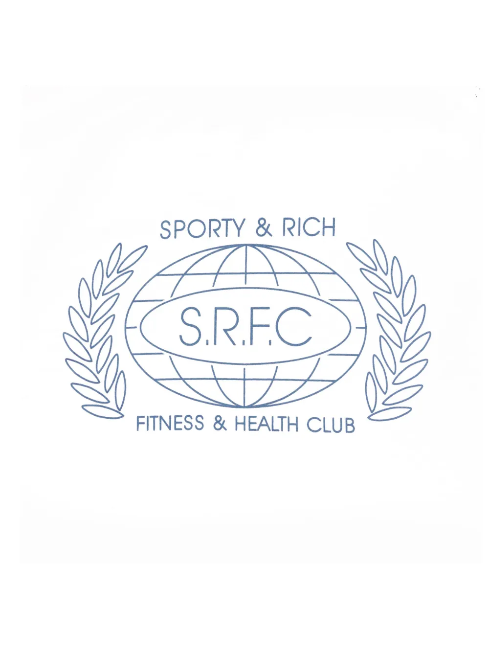 Sporty And Rich S.r.f.c Logo-print T-shirt In Multi