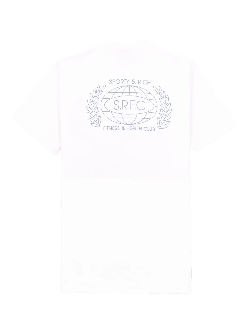 Sporty And Rich S.r.f.c Logo-print T-shirt In Multi