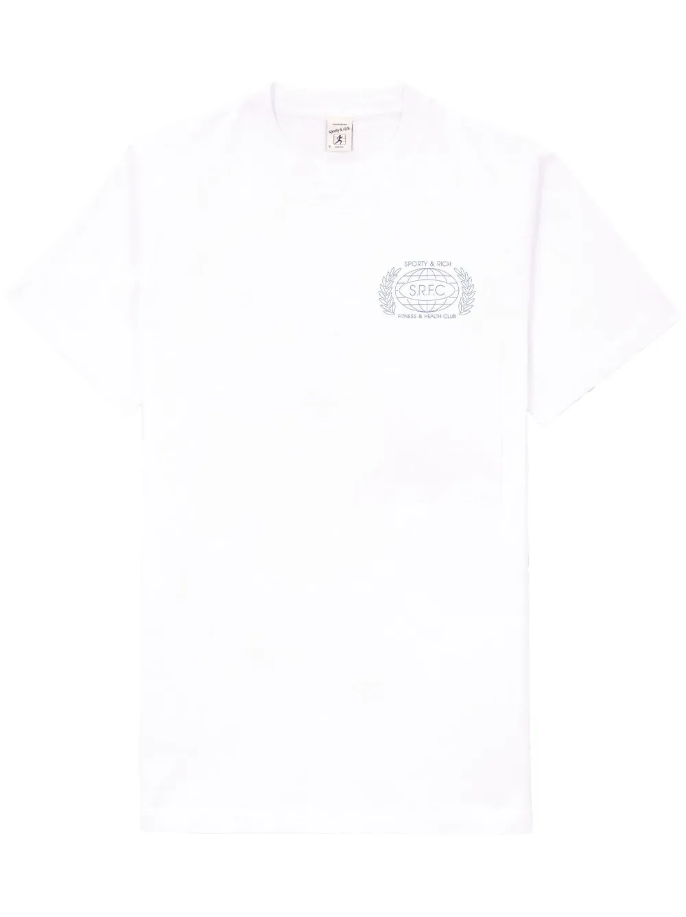 Sporty And Rich S.r.f.c Logo-print T-shirt In Multi