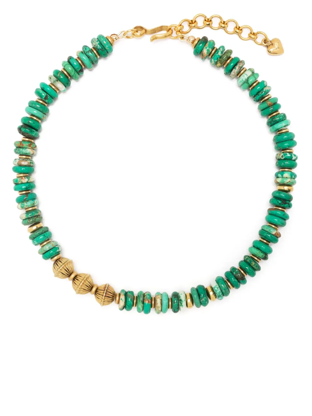 Brinker & Eliza stone-detailing choker necklace
