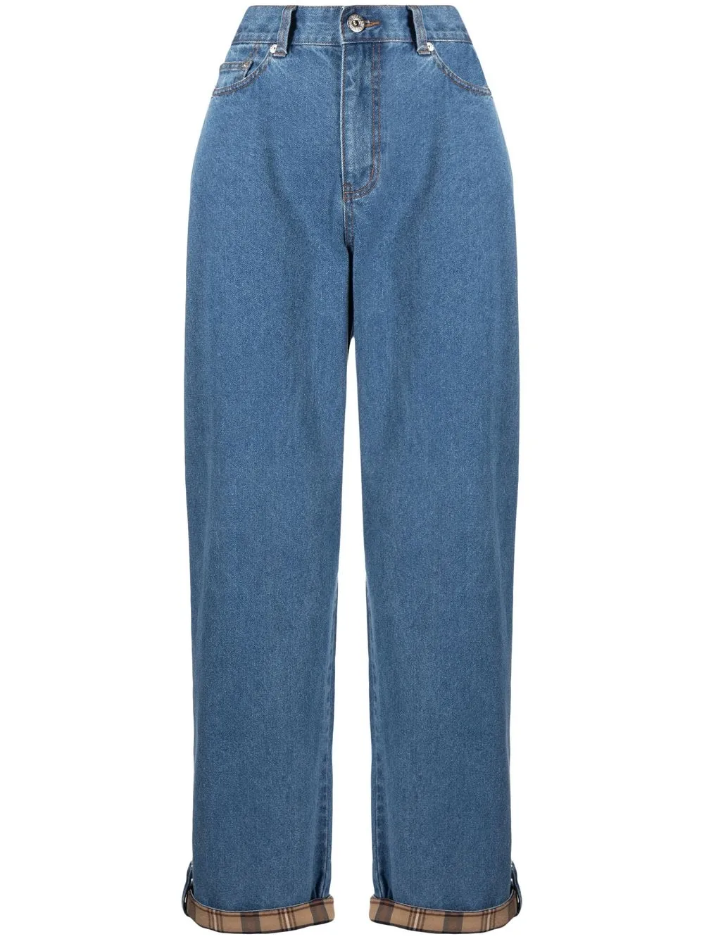 

CHOCOOLATE straight-leg cut denim jeans - Blue