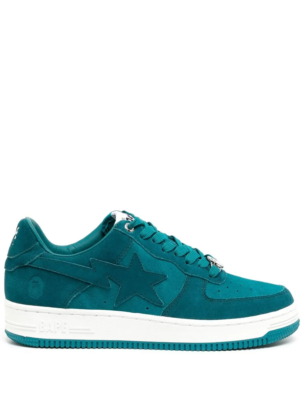 

A BATHING APE® logo-patch lace-up sneakers - GRD