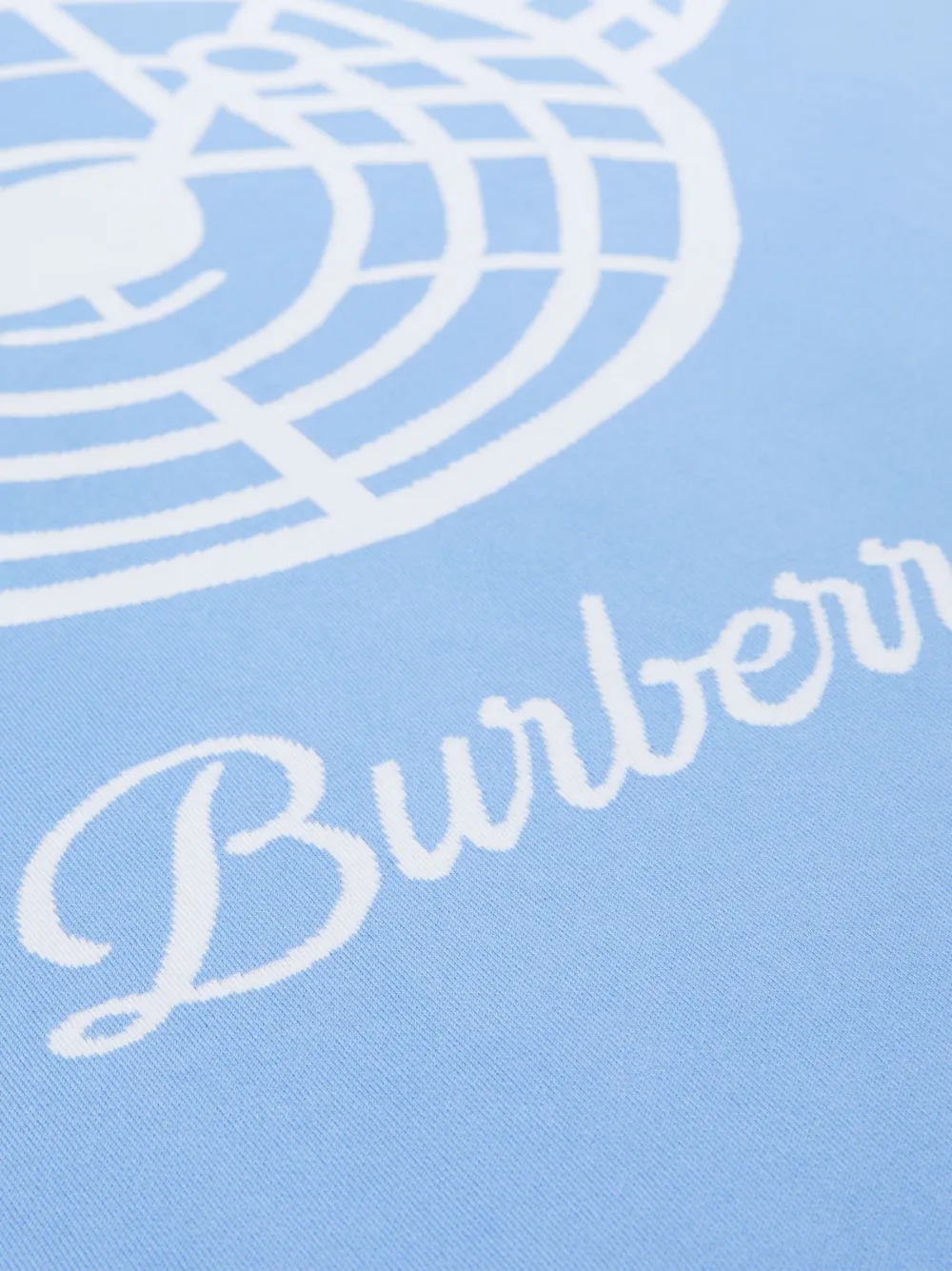 Burberry Kids Deken met logoprint - Blauw