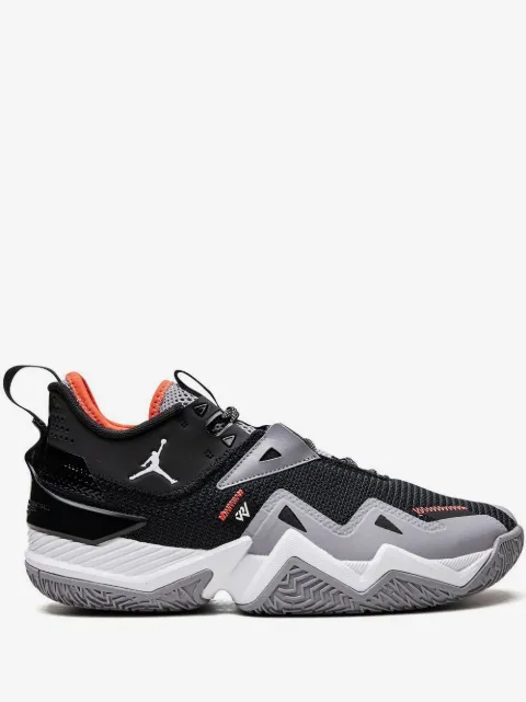 Jordan Westbrook One Take "Black Cement" sneakers