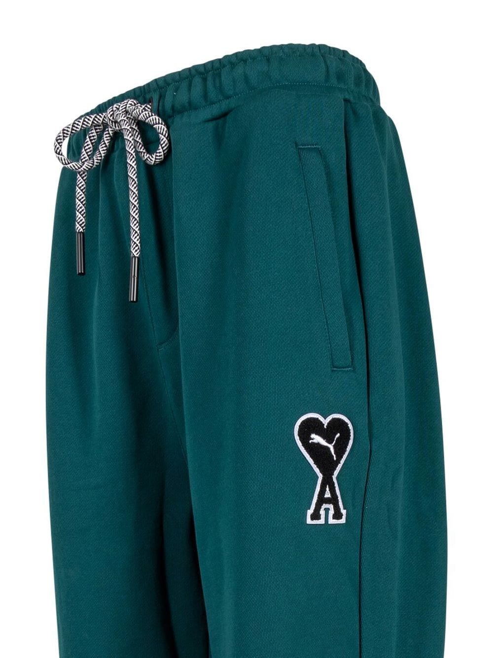 Shop Puma Ami "varsity Green" Sweatpants