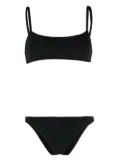 LIDO bustier-style bikini set - Black