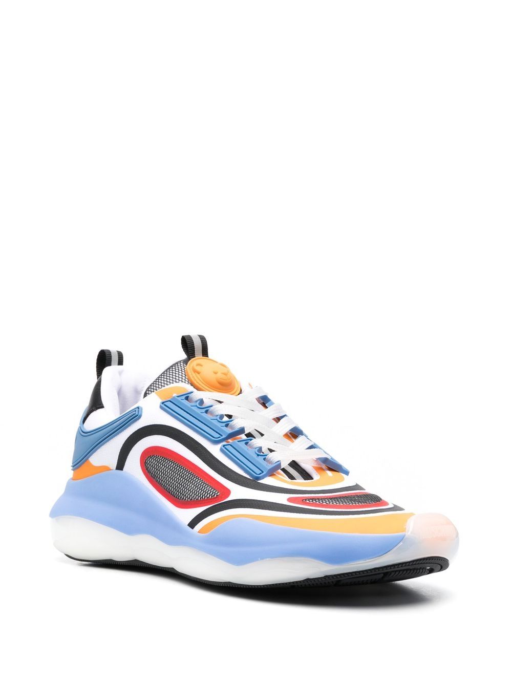 Moschino Sneakers met vlakken - Blauw