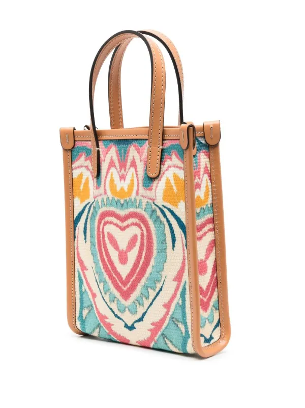 ETRO Paisley online Pattern Top Handle Tote Bag