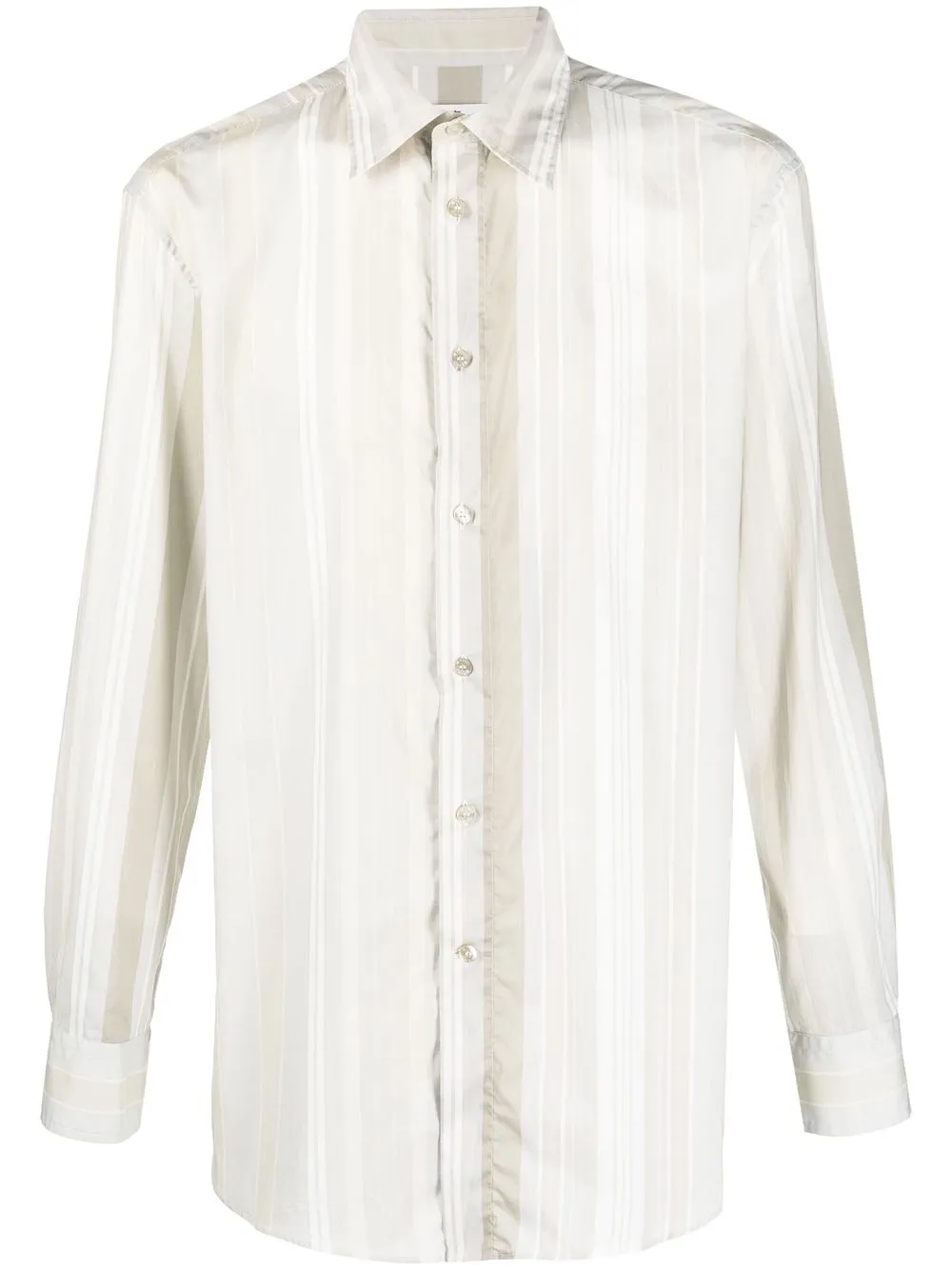 

ETRO striped long-sleeved shirt - Grey