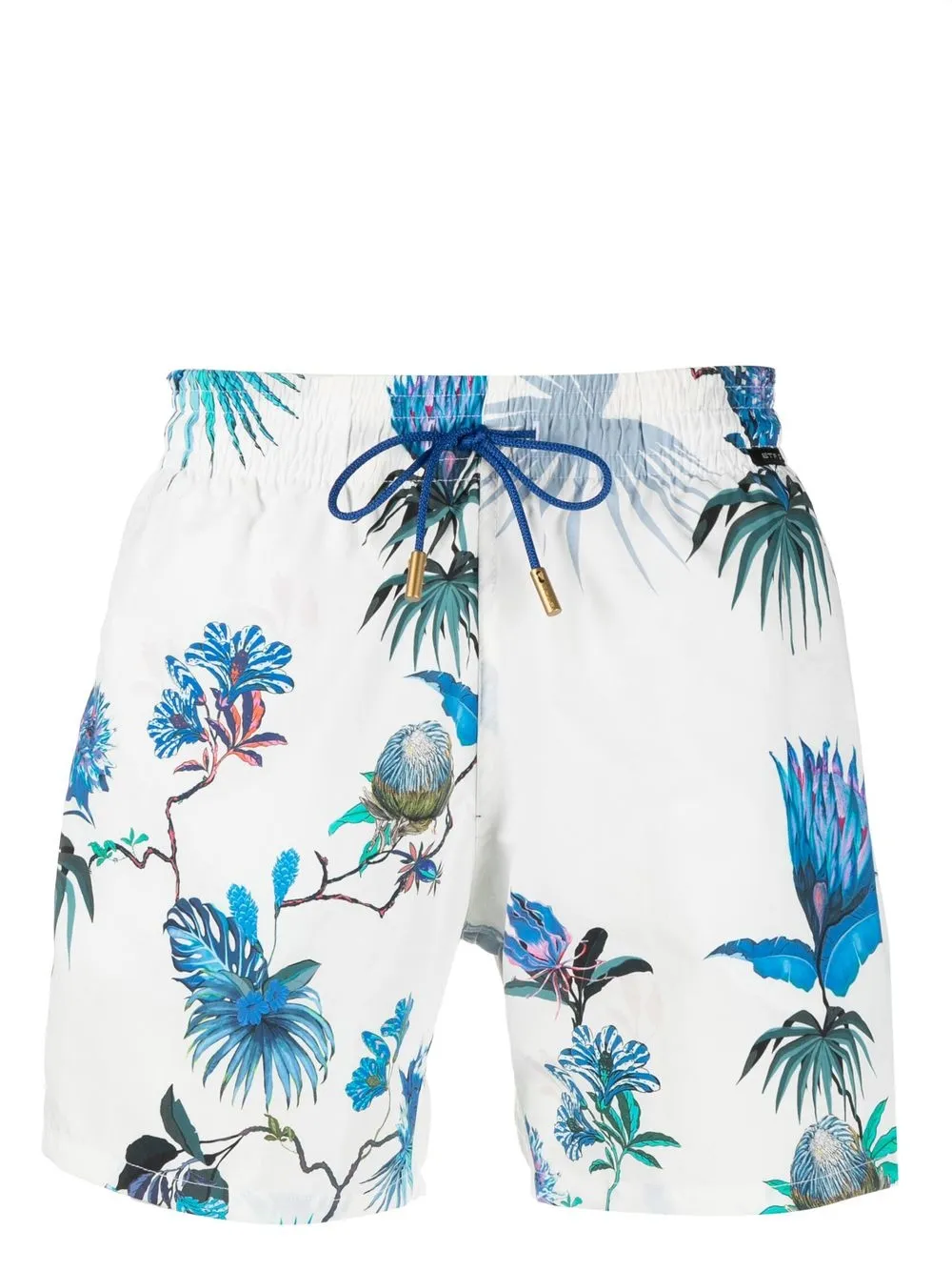 

ETRO printed swim shorts - White