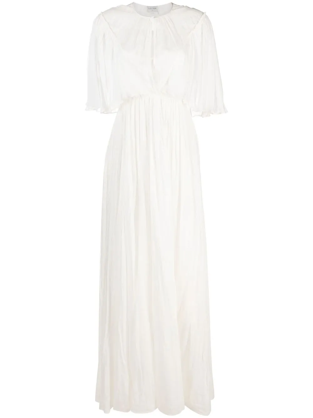 

Forte Forte silk-blend floor-length dress - White