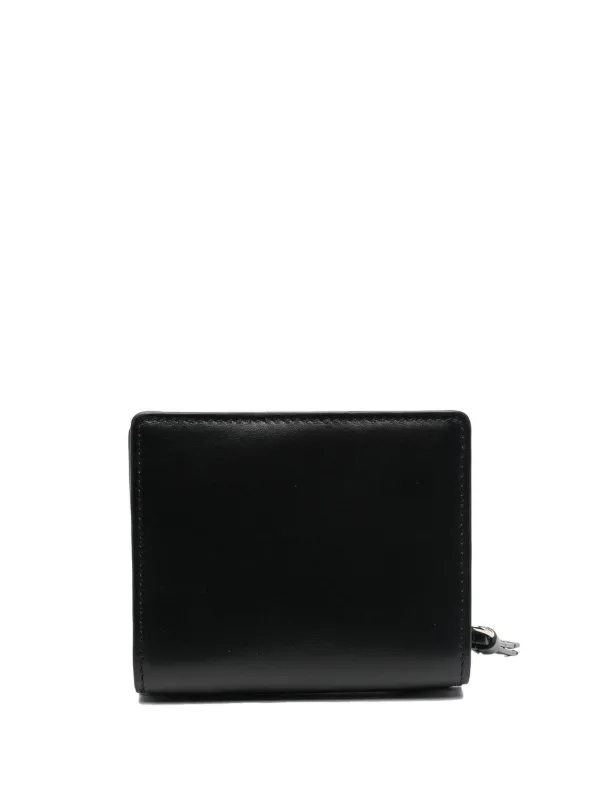 CHLOE★素敵！Embroidered leather wallet Chloé Sense logo-embroidered Leather Wallet | Black | FARFETCH