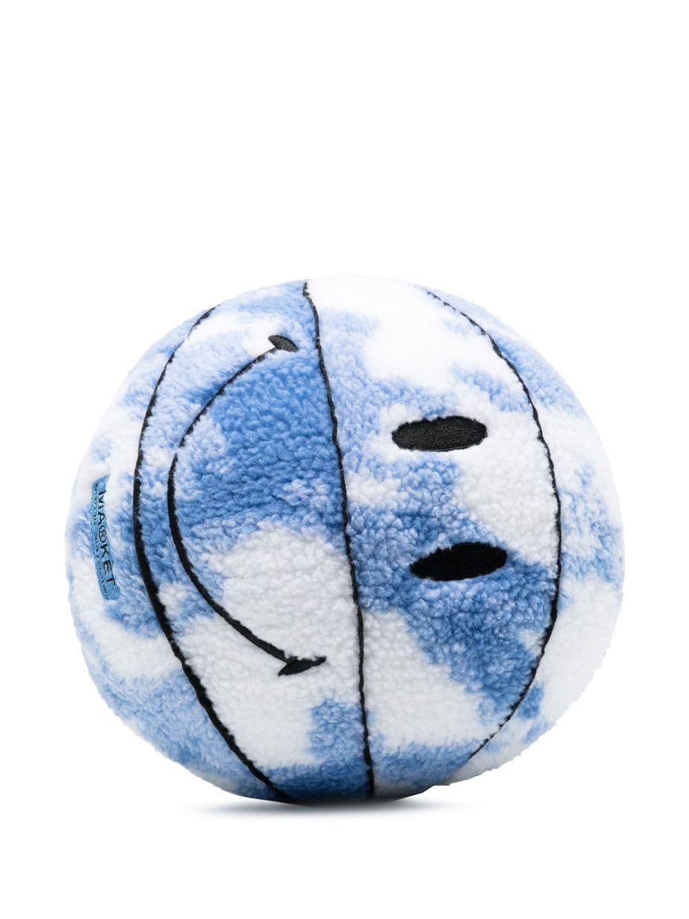 MARKET Basketbal met textuur - Blauw