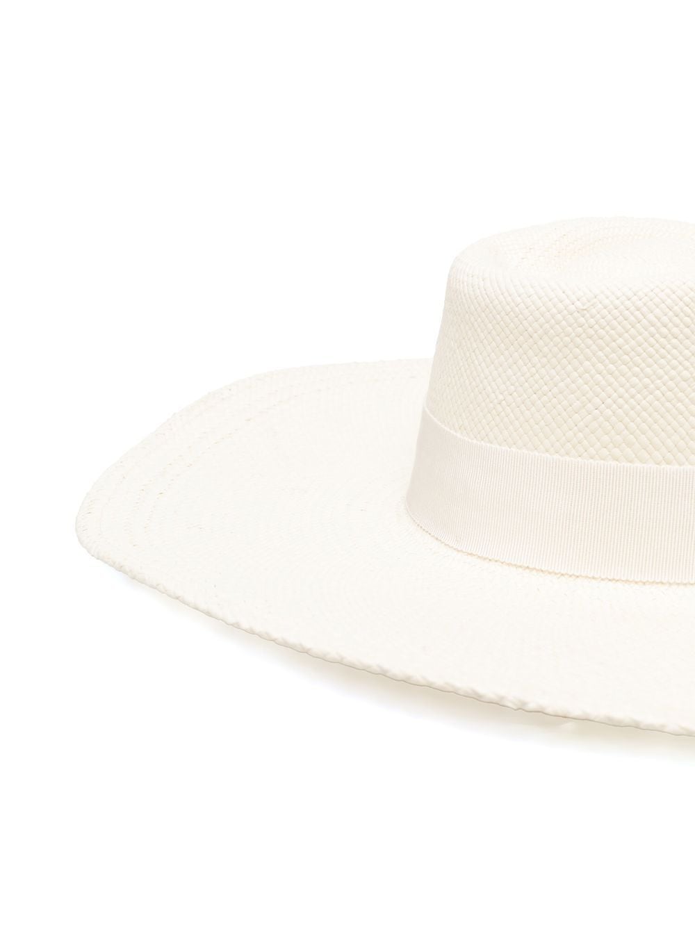 Shop Ruslan Baginskiy Embroidered-logo Fedora Hat In White