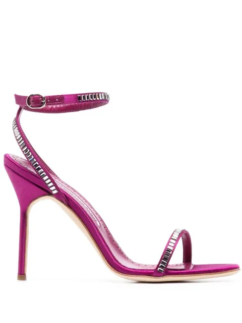 Manolo Blahnik sandales 100 mm à talon aiguille