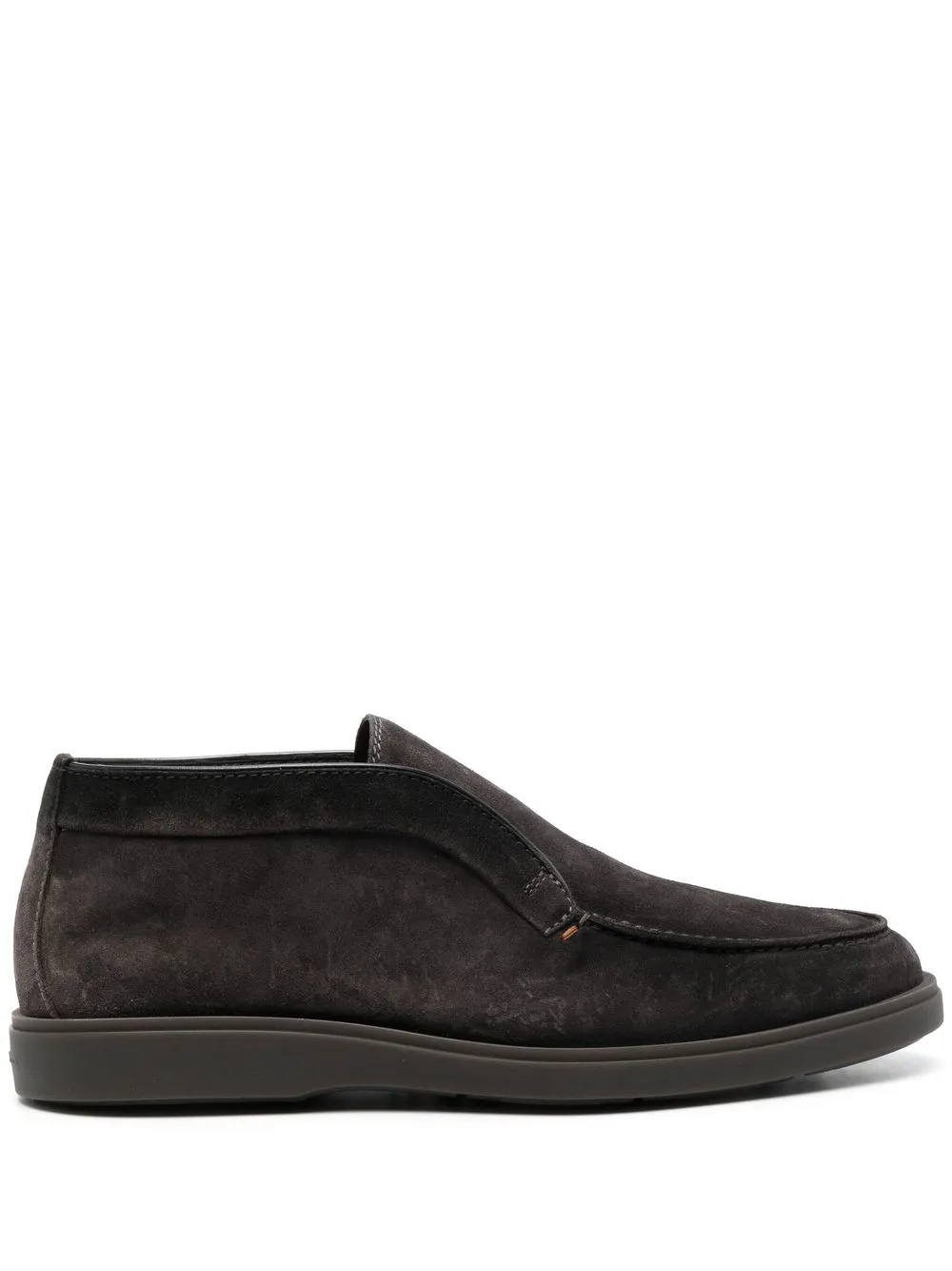 

Santoni slip-on suede ankle boots - Brown