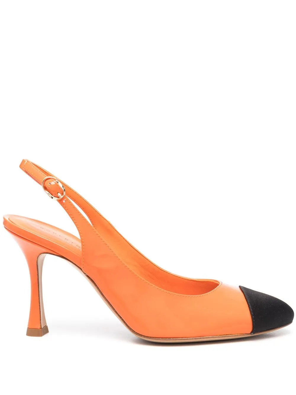 

Roberto Festa 90mm two-tone heeled pumps - Orange