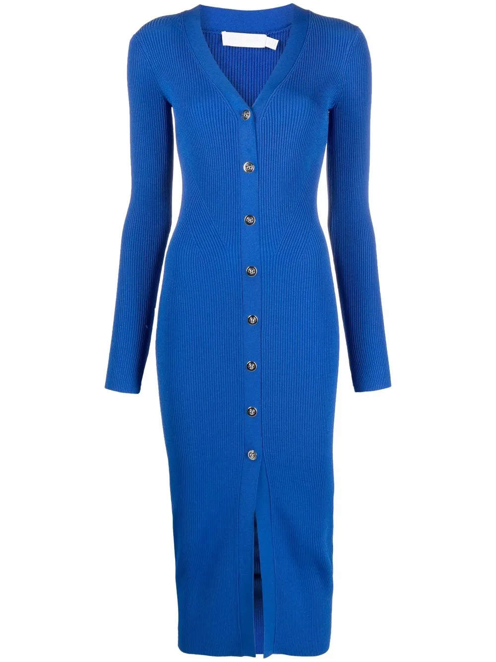 

Simkhai buttoned-up knitted dress - Blue