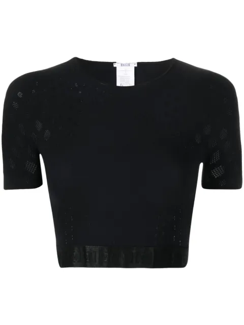 Wolford semi-sheer cropped top