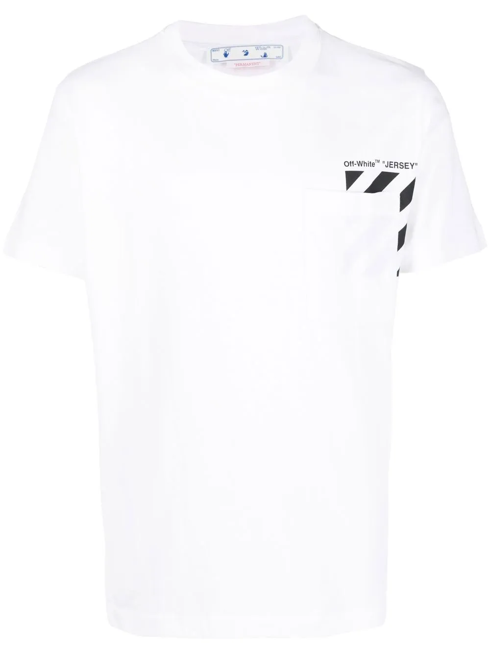 

Off-White diagonal-stripe short-sleeve T-shirt