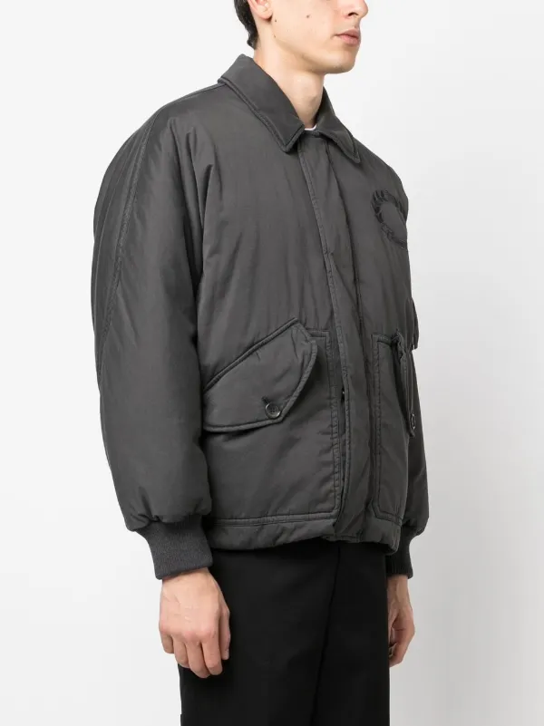 Burberry ボンバージャケット | グレー | FARFETCH JP