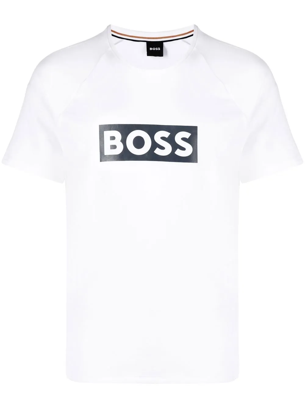 

BOSS logo-print T-shirt - White