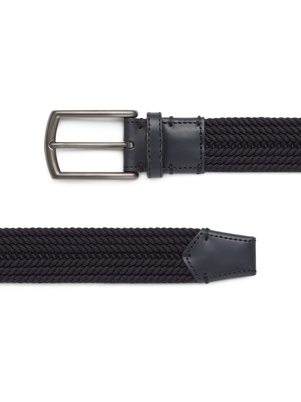 Zegna Gevlochten riem Blauw