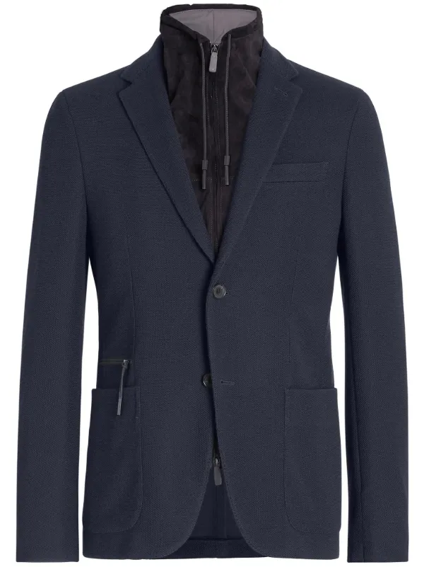 Ermenegildo Zegna JERSEYWEAR ニットジャケット Jerseywear カシミヤ混紡 Alpe チョアジャケット SS25 30031700