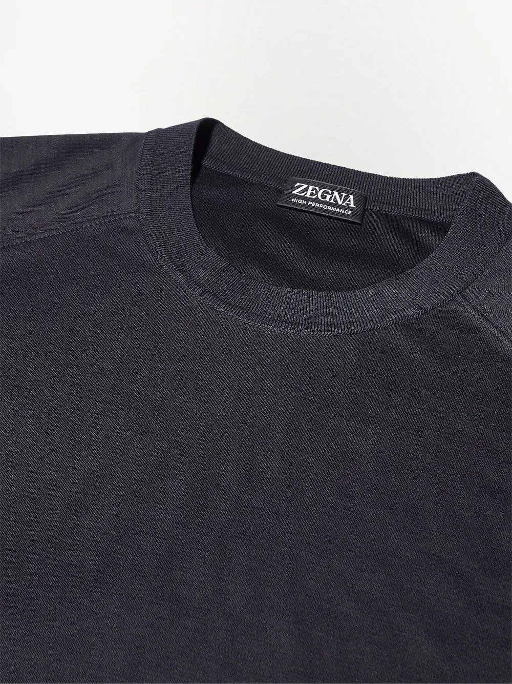 ZEGNA HIGH PERFORMANCE WOOL T-SHIRT 