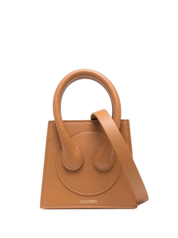 Az Factory X Ester Manas Small Cake Tote Bag in Brown