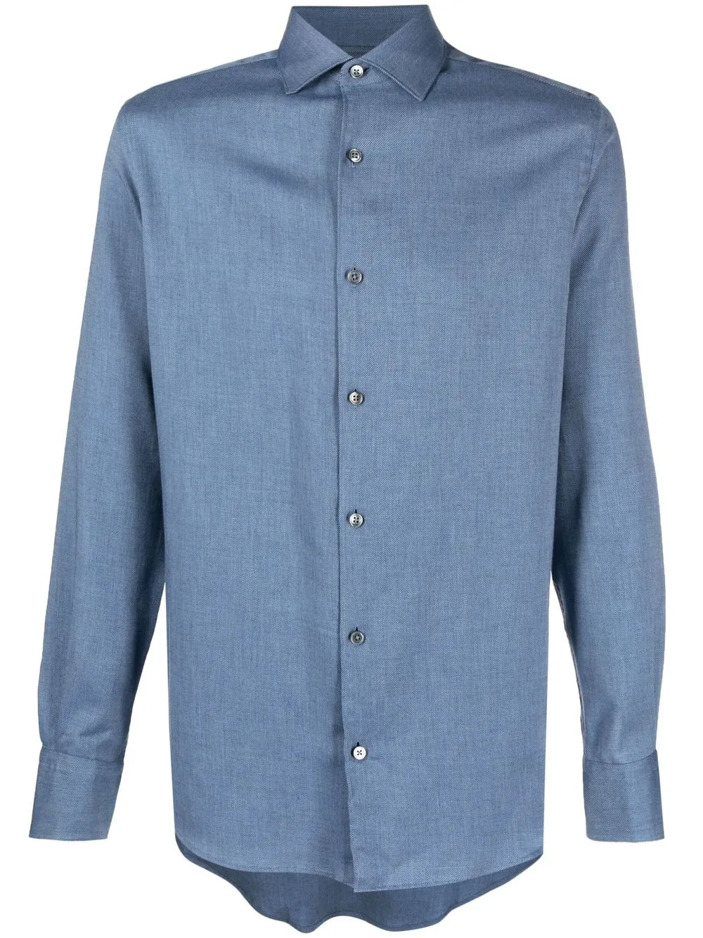 

Zegna long-sleeve button-up shirt - Blue