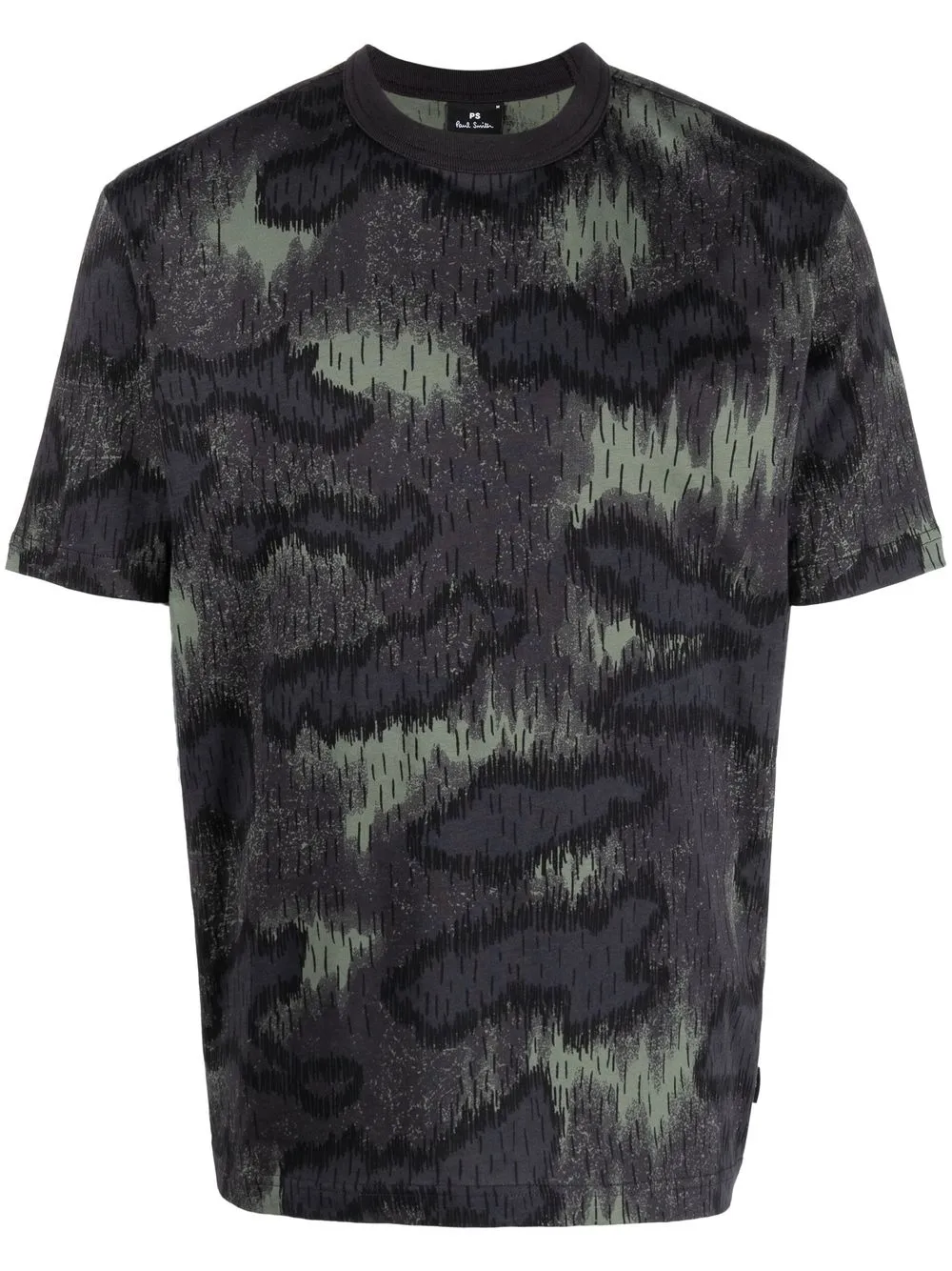 

PS Paul Smith playera con estampado abstracto - Verde